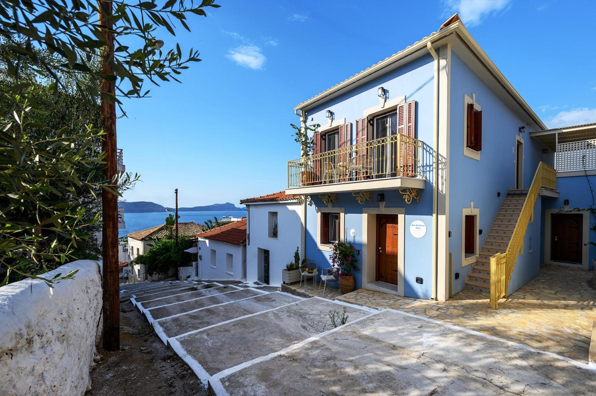 Blue Sky House Aparthotel Pylos Luaran gambar